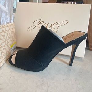 NWT Badgley Mischka Black Women's Slide Heels